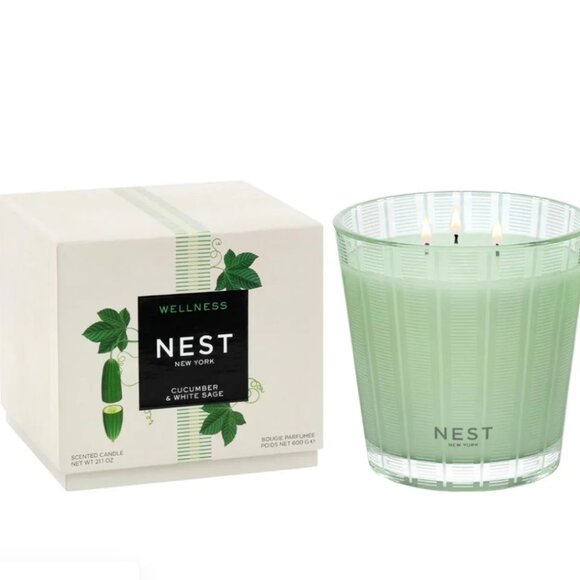 NEST Fragrances Other - NIB NEST 3-Wick Cucumber & White Sage Candle